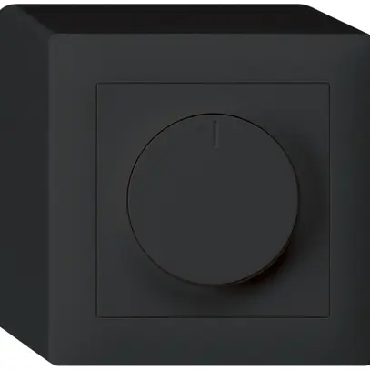 AP-Drehdimmer kallysto Phasenanschnitt 20…500VA schwarz 
