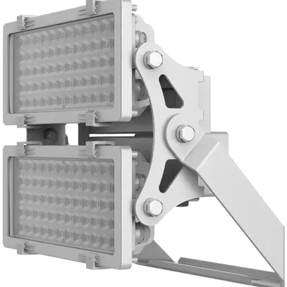 Projecteur LED DOTLUX HLFplus IP66 419×340×222mm 400W 5000K 1…10V 10° 