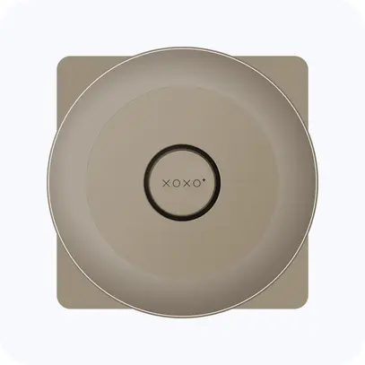 Akku-Tischleuchte X2 by xoxo, 3W, 3000K, champagner 