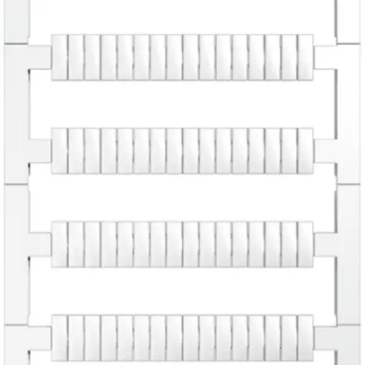 Marcatore d.morsetto Weidmüller MultiCard WS 10×3.5mm reticolo 3.5mm PA66 bianco 