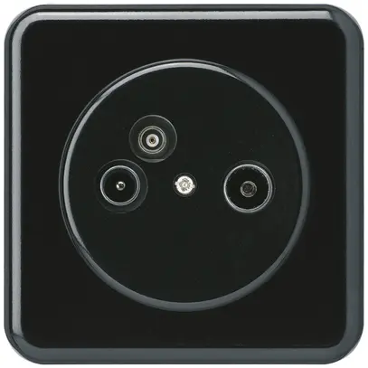 Presa d'antenna INC TV-R-Dati basico C 2GHz 10.5db nero 