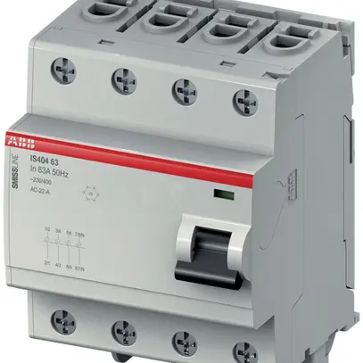 Lasttrennschalter SMISSLINE 63A 3P+N, N-vorauseilend 