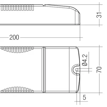 Convertitore LED Talexx LCA 25W 350…1050mA one4all SR PRE 