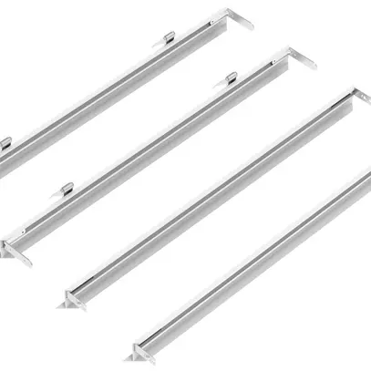 Telaio da incasso Sylvania alluminio 677×677×38mm bianco 