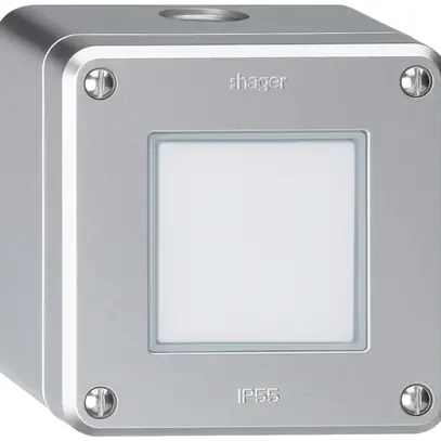 Contatto pulsante AP robusto IP55 alluminio 