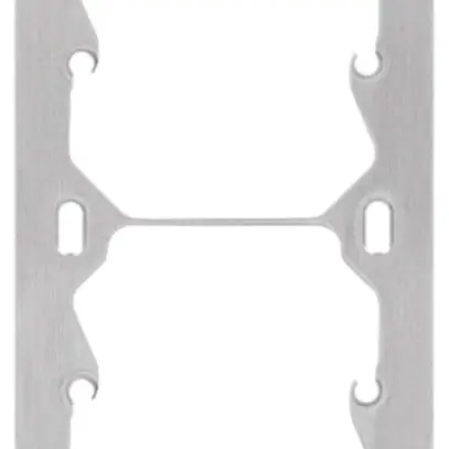 Placca di fissaggio Hager I-I-I-I 77×257mm 