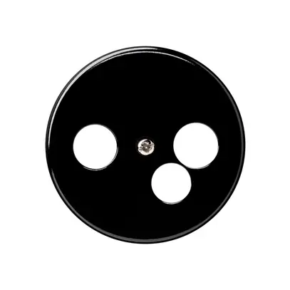 Disco frontale basico TV-R 58mm nero 