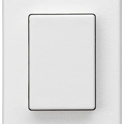 Interruttore a pulsante INS Hager FLF 10A/250V 6/1L bianco 