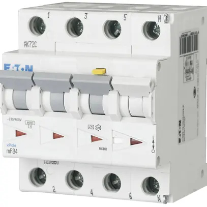 Disgiuntore differenziale D ETN 4.5kA 20A 3+N 30mA 