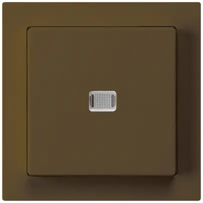 Interruttore luminoso INC kallysto 3/1L marrone 