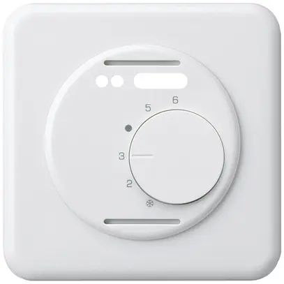 Kit frontale INC BASICO bianco per termostato ambiente riscaldo pavimento 