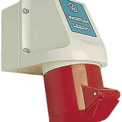 Presa murale AP CEEtyp 5L 32A IP44, 6h 