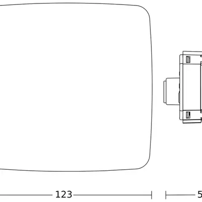 Multisensore INC Steinel True Presence IP 360° bianco 