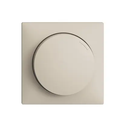 Sensore rotante Edue F KNX, 21…30VDC, SELV, consumo energia max. 12.5mA, crema 