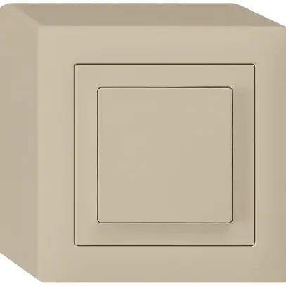 Interruttore pulsante AP kallysto 6/1L beige 