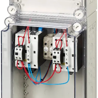 Dispositivo protez.instal.rete nella scatola 63A 4P 