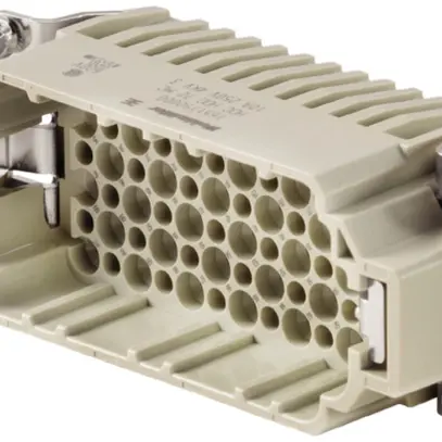 Inserto maschio Weidmüller HDC HDD 250V 10A 72L a crimpare grd.6 