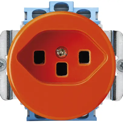 Insert pour prise basico type 23 orange bornes à vis 