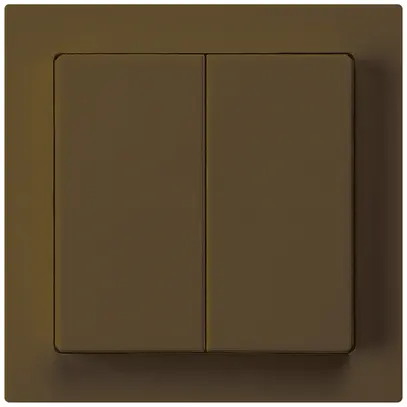 Interrupteur ENC kallysto 3/3L brun 