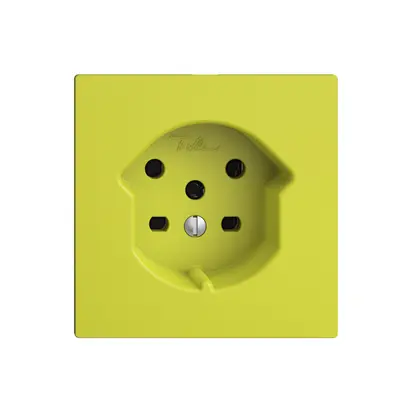 UP-Steckdose EDIZIOdue T15 lemon 