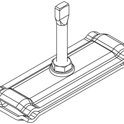 Bullone di separazione Lanz per canale a griglia 60 