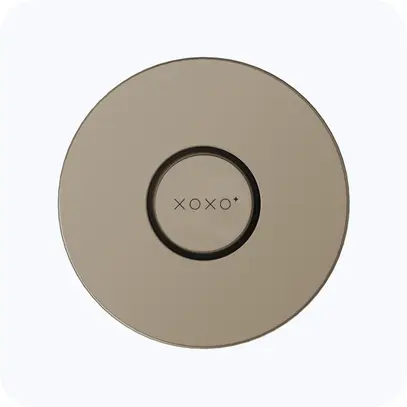 Lampe de table à accu X8 by xoxo, 3W, 2700K, champagne 