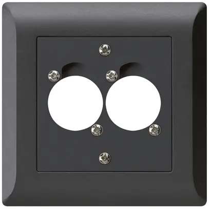 Kit di montaggio INC per 2 XLR kallysto.line nero 