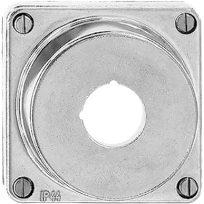 Copertura cieca INS FH bagn.Al pallinato con ritaglio 22.5mm 