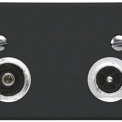 Prise d'antenne FLF Hager R-TV 11dB 2GHz noir 