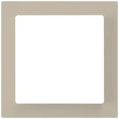 Placca frontale kallysto beige 60×60mm per interruttore pulsante 