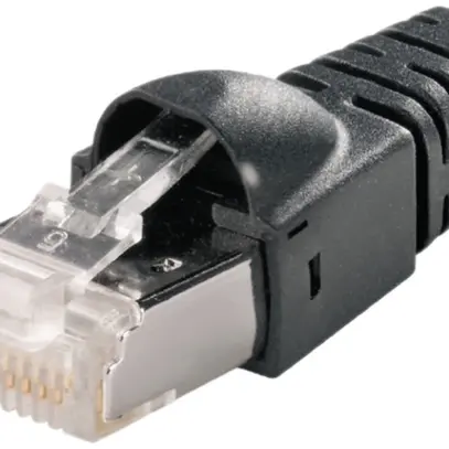 Fiche RJ45 Weidmüller IE-P70 avec anti-pliage, 6.2…7.1mm, cat.6A 