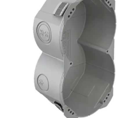 Boîte pour paroi creuse HSB D83 Basic 2×1 143×83×50mm TFC 850°C gr 