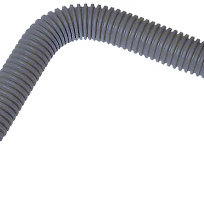 Equerre PVC avec manchon M32 gris clair 