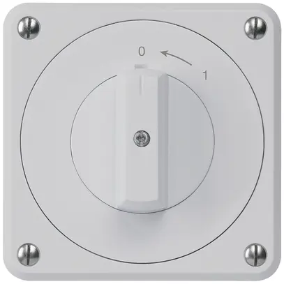 Contact pivotant ENC robusto IP55 gris 1P pour combinaison 