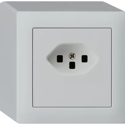 Presa AP kallysto T23 grigio chiaro con morsetti a vite 