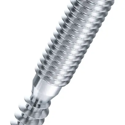 Vite a 2 filetti M6×60mm zincato 