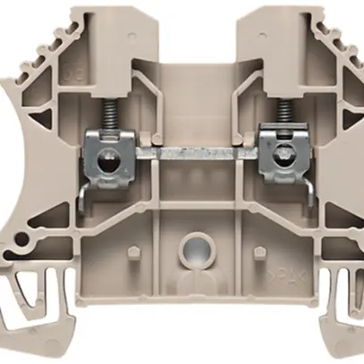 Morsetto di passaggio Weidmüller WDU connessione a vite 2.5mm² TS35 beige 