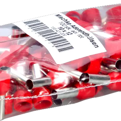 Aderendhülse Ferratec DIN isoliert 10mm²/12mm rot 