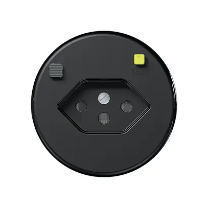 Presa FI INC CLASSIC E T13 30mA, shutter, nero 