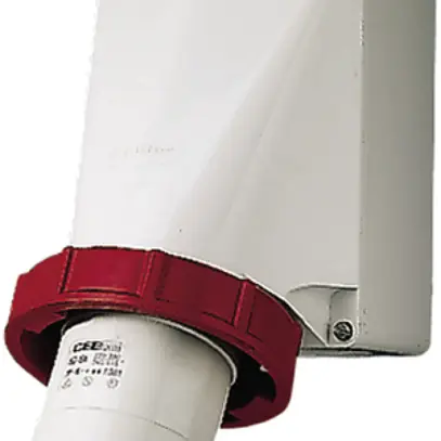 Spina d'attrezzi CEE Mennekes 63A 3LNPE rosso 