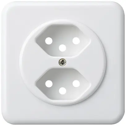 Kit frontale INC basico 2×tipo 13 bianco 86×86mm 