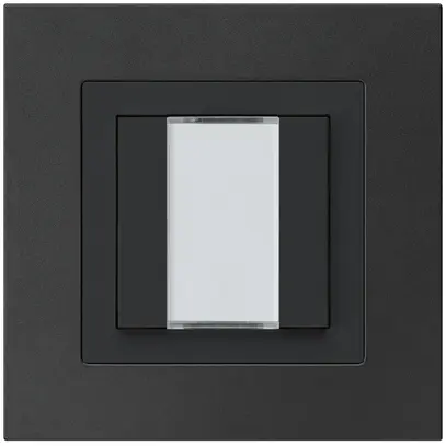 Poussoir ENC kallysto.pro KNX 2×s/e-link noir 