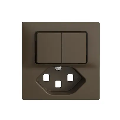 Kit frontale EDIZIOdue coffee 60×60mm T23 