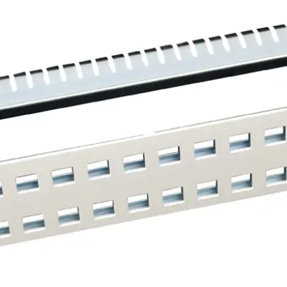 Pannello cat.6 2UA 32p.vuoto bianco 