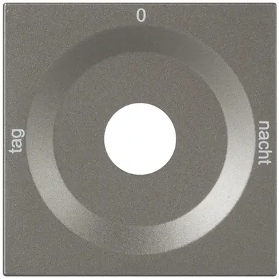 Placca front.p.interr.rotativ. magnesio TAG-0-NACHT 