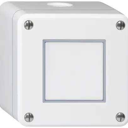 Contatto pulsante AP robusto IP55 bianco 