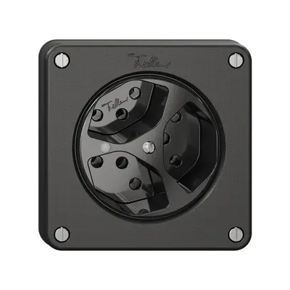 Prise NEVO, 3×T13, a.LED, noir 