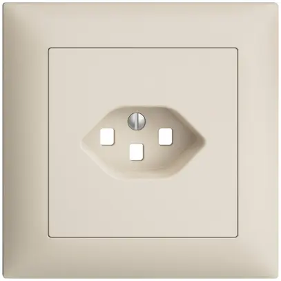 Kit frontale INC EDIZIOdue crema 88×88mm 1×T23 