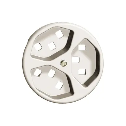 Frontscheibe FH 3×T23 weiss Ø58mm 