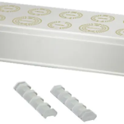 Placca di fissaggio grigio, 8×M25/32, 2×M25/32/40 Hensel Enystar 